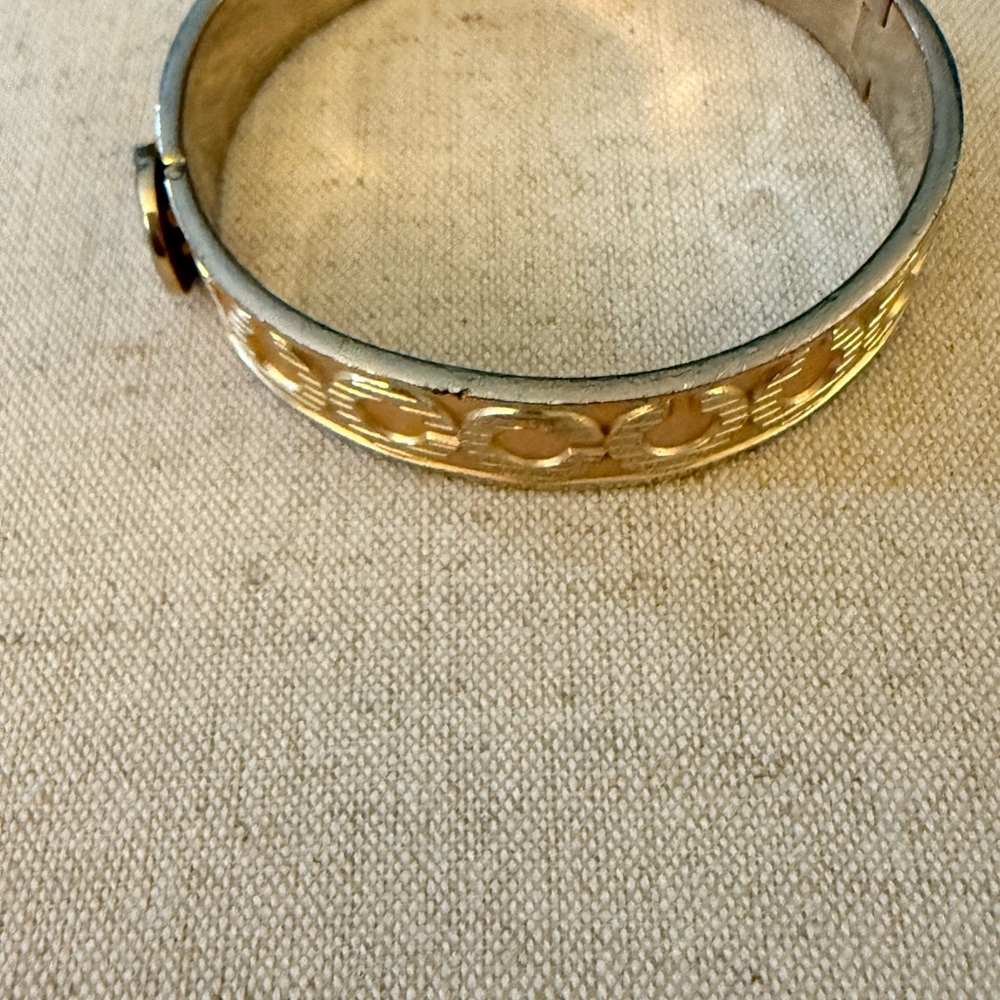 Coach Two-Tone Gold and Silver Bracelet - Picture 4 of 4